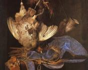 静物与狩猎器材 - 威廉·万·艾斯特